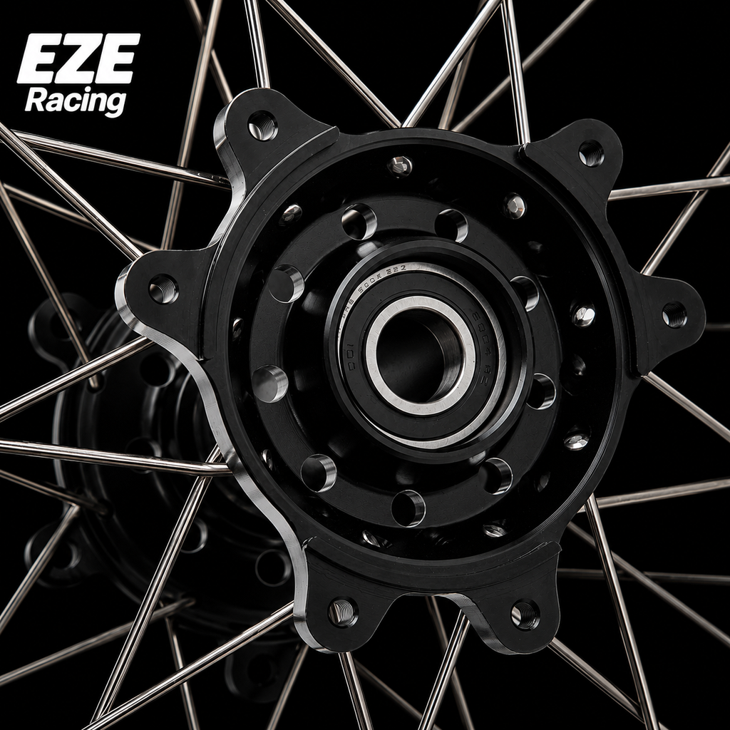 Ultra Bee 17" Supermoto Super Wide Wheel Set