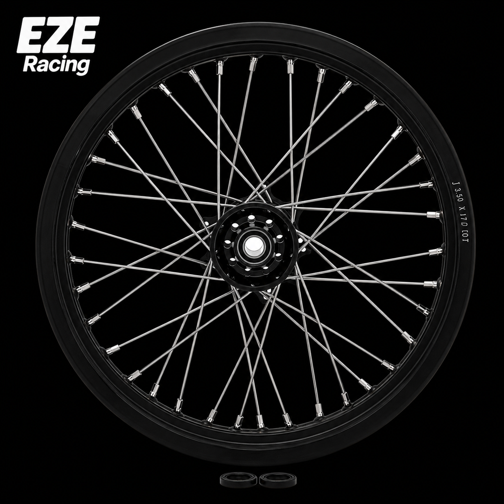 Ultra Bee 17" Supermoto Super Wide Wheel Set