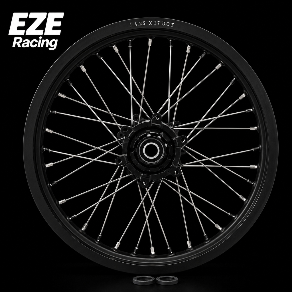 Ultra Bee 17" Supermoto Super Wide Wheel Set