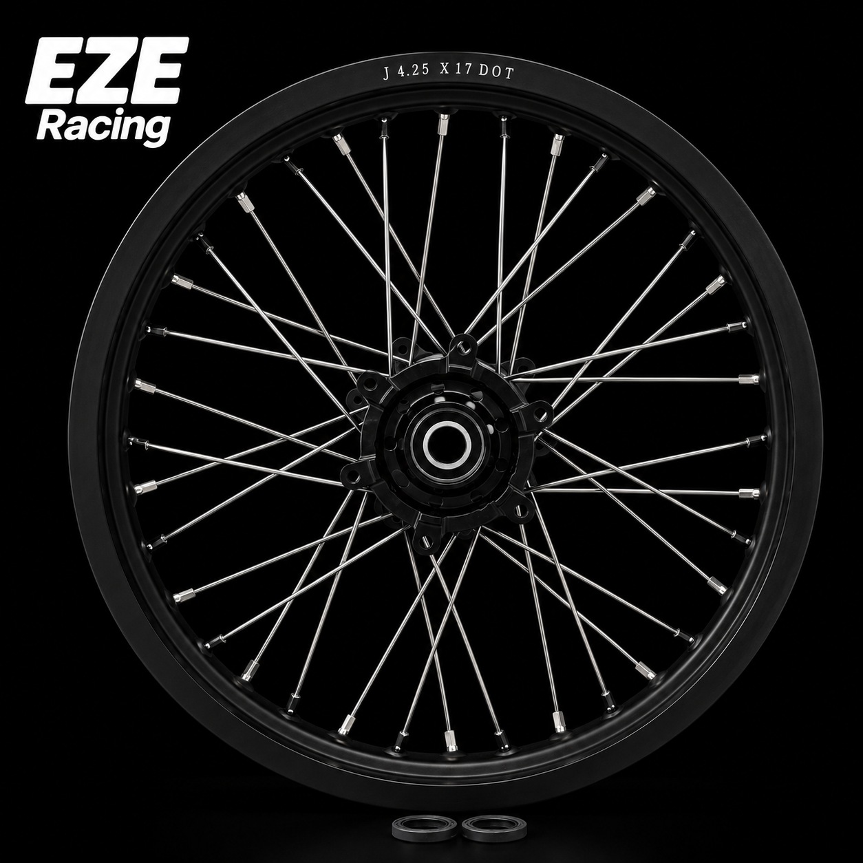 Ultra Bee 17" Supermoto Super Wide Wheel Set