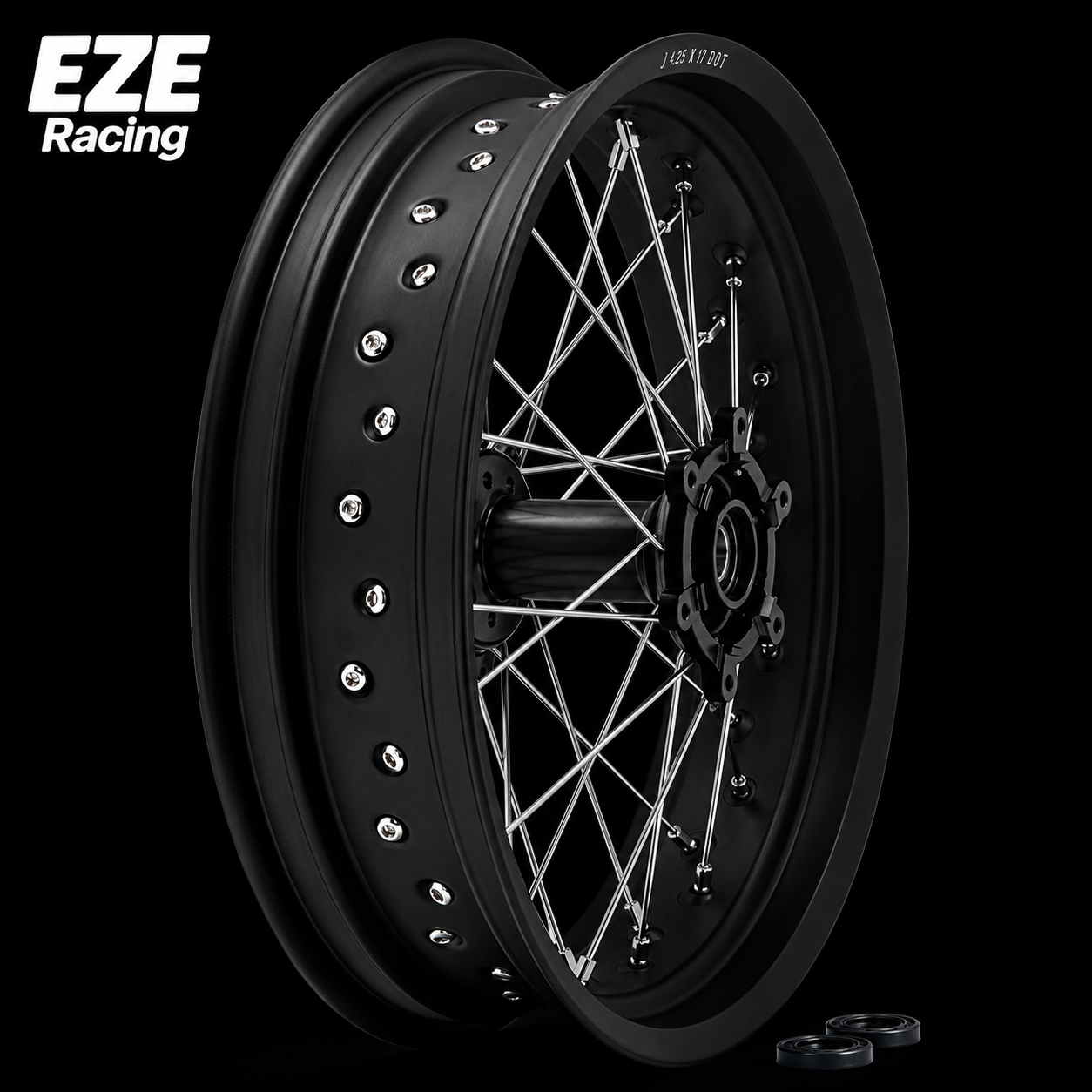 Ultra Bee 17" Supermoto Super Wide Wheel Set